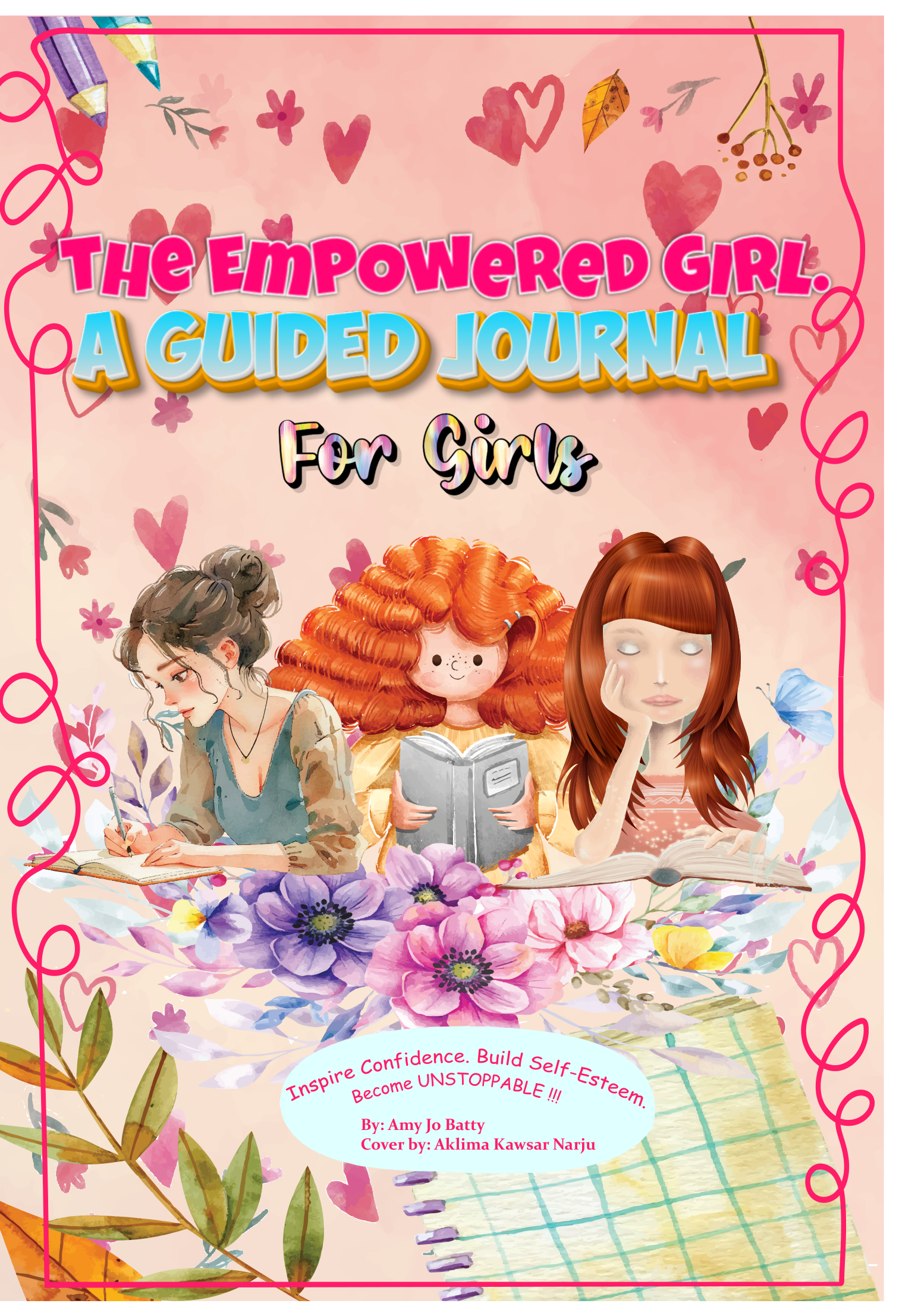 Guided Journal for Girls - Front Cover